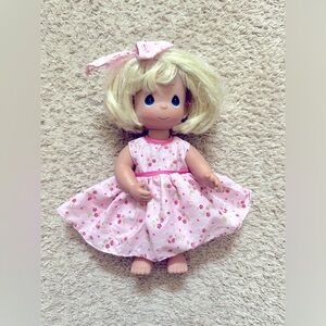 Precious Moments Doll Blonde, 12 inch Doll